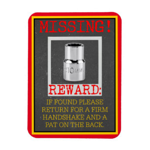 ÍMAN DESAPARECIDO! SOQUETE DE 10 MM