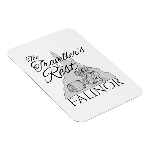 Íman Descanso do Viajante - Magnet (Lado Direito)