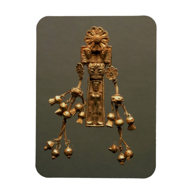 Íman descendente, da necrópole Camiros, c.630-620 a.C. (Vertical)