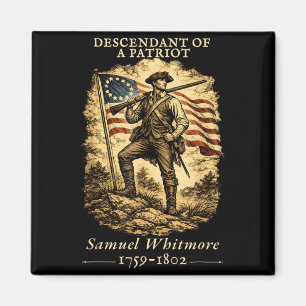 Íman Descendente de um Patriota Aniversário Americano 4