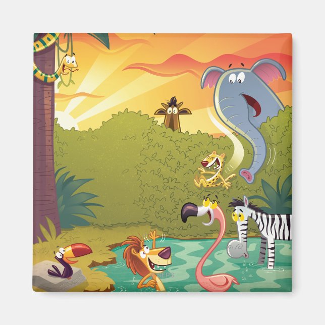 Íman Descer Ao Sol No Buraco De Água (Frente)