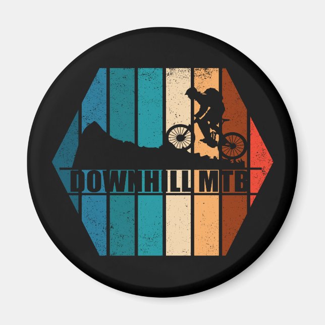 Íman Descida de bicicleta de montanha mtb (Frente)