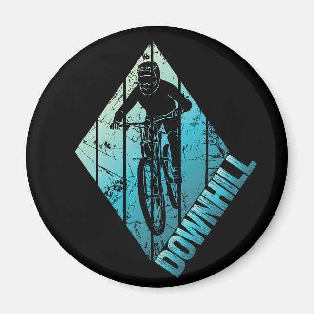 Íman Descida de Trilho Montanha Biker (Frente)