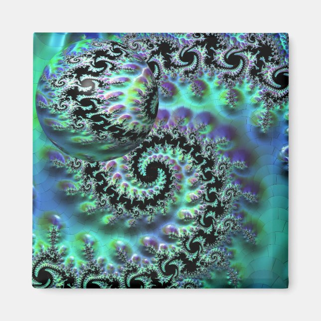 Íman Descoberta Mandelbrot com o Sphere Magnet (Frente)