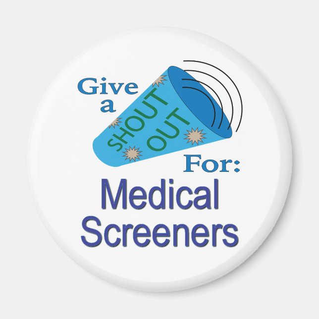 Íman Descubra os monitores médicos (Frente)