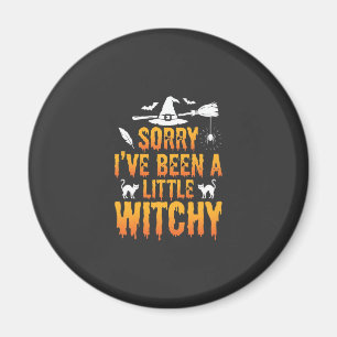 Íman Desculpe, Estou Um Pouco Bruxa Halloween
