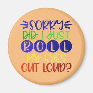 Íman Desculpe, eu só ergui os olhos em voz alta