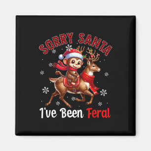 Íman Desculpe, fui Papai noel de Natal Feral, Macaco Ri