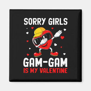 Íman Desculpe Meninas Gam-gam É Meu Coração De Valentim