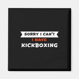 Íman Desculpe, não posso, tenho kickboxing engraçado