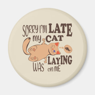 Íman Desculpe o atraso, meu gato estava deitado em cima