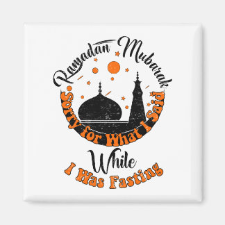 Íman Desculpe pelo que eu disse enquanto estava jejando