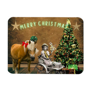 Íman Desejos de Natal Caprichosos Vintage