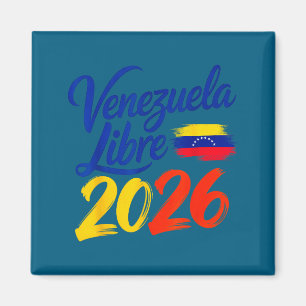Íman Desenho da Bandeira da Liberdade Patriótica Venezu