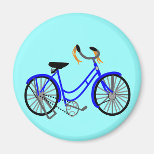 Íman Desenho da bicicleta, estilo dos anos 50