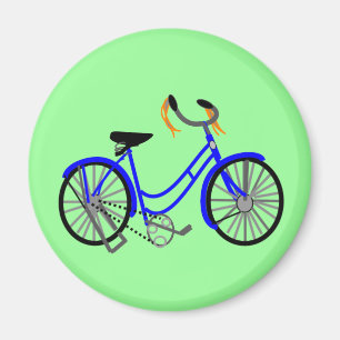 Íman Desenho da bicicleta, estilo dos anos 50