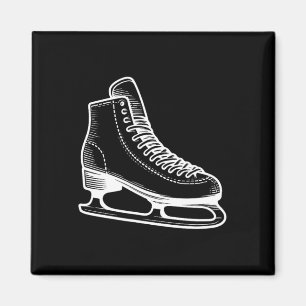 Íman Desenho da Linha Desportiva do Inverno do Skate de