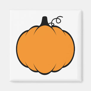 Íman Desenho da Pumpkin da Estação de Queda