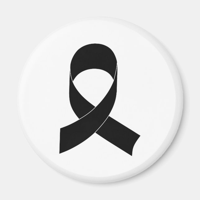 Íman Desenho de Fita Preta (Frente)