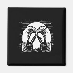 Íman Desenho de Kickboxing Autodefesa