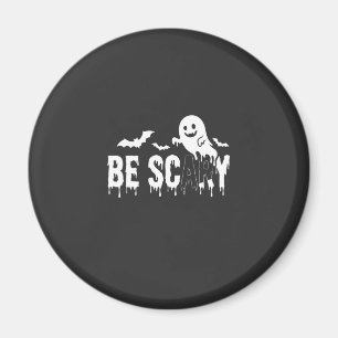 Íman Desenho de Morcego Fantasma de Halloween Assustado