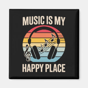 Íman Desenho de música engraçado para homens mulheres p