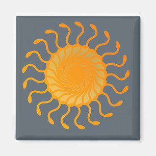 Íman Desenho de Ornamento Solar
