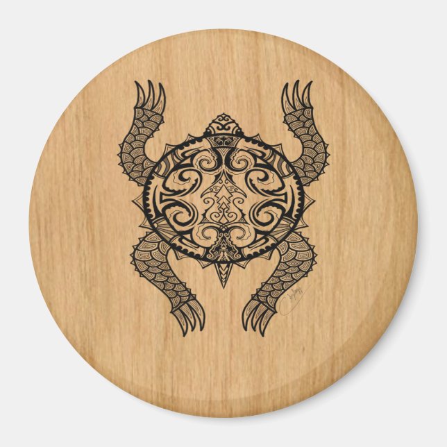 Íman Desenho de Tartaruga (Frente)