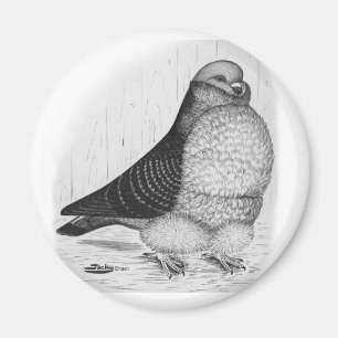 Íman Desenho de Tinta de Coroa Chinesa