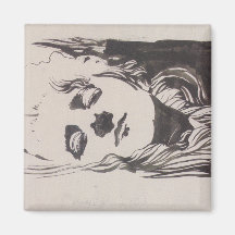 Desenho de uma mulher de "Ver Sacrum" (Moser)