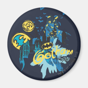 Íman Desenho do Notebook Batman Gotham Guardian