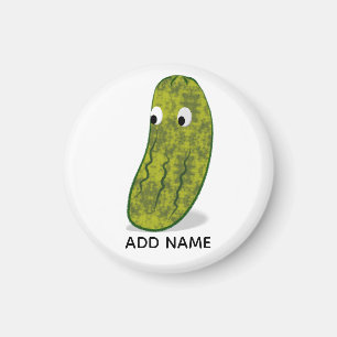 Íman Desenho Fofo de Pepino em Cartoon
