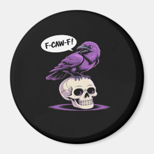 Íman Desenho Gráfico de Humor de Halloween Crânio de Co