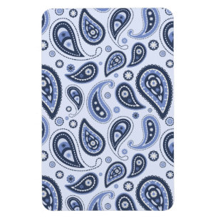 Íman Desenho Intrincado de Estampa Floral Paisley