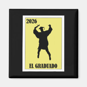 Íman Desenho Mexicano Divertido Para Formatura - El Gra