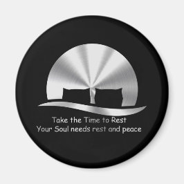 Íman Desenho “TAKE THE TIME TO REST "