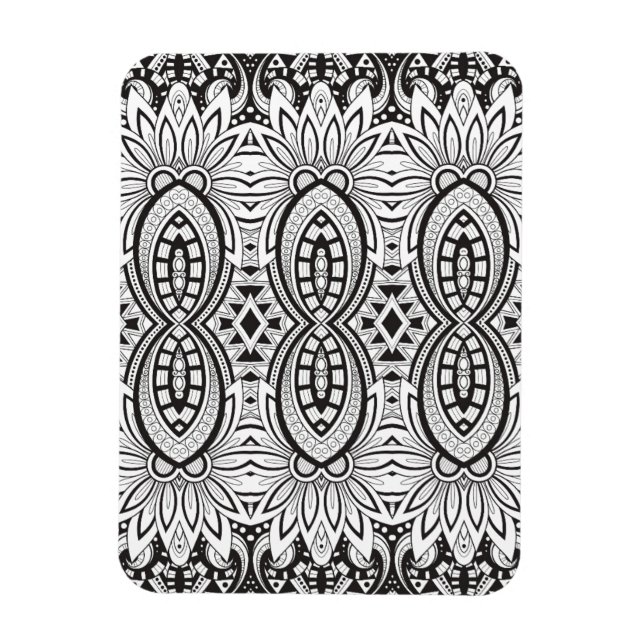 Íman Desenho tribal inspirado (Vertical)