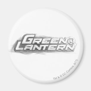 Íman Desenho verde da lanterna