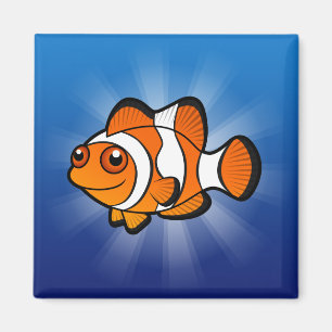 Íman Desenhos animados Clownfish