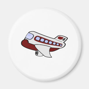 Íman Desenhos animados do avião