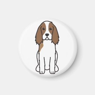 Íman Desenhos animados do cão do Spaniel de Springer