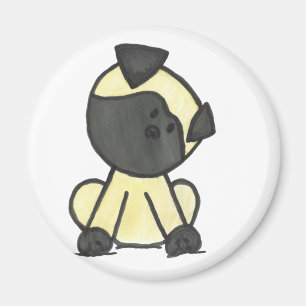 Íman Desenhos animados do Pug