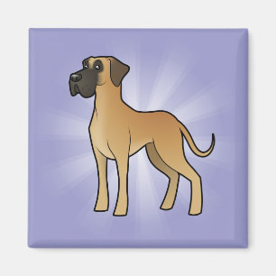 Íman Desenhos animados great dane