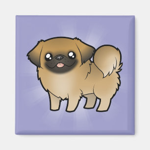 Íman Desenhos animados Pekeingese (filhote de cachorro