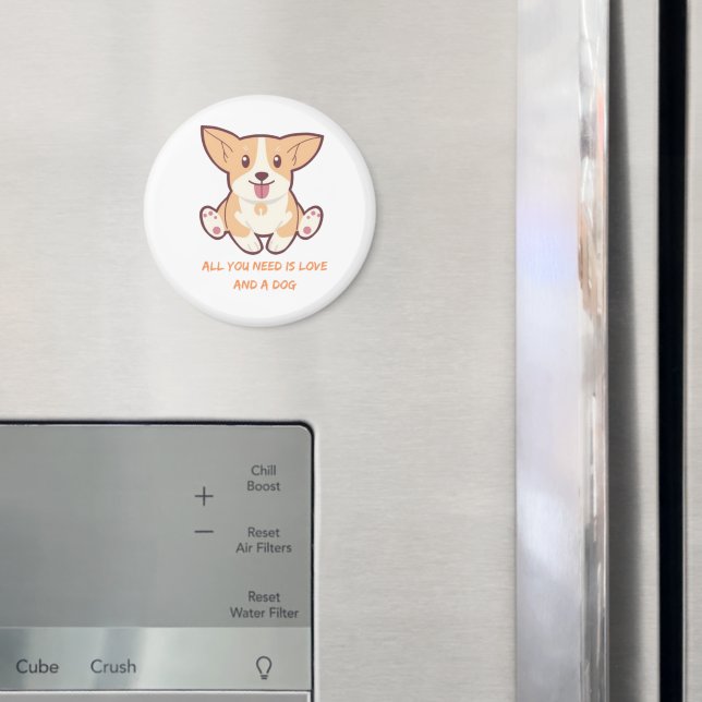 Íman Desenhos Perfeitos de Ímãs para Amantes de Cães e  (In Situ (Fridge))
