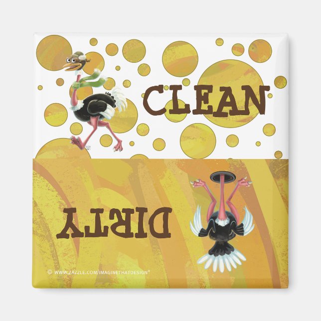 Íman Desert Ostrich Runner (Frente)