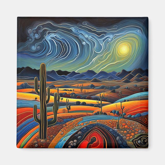 Íman Desert Sunset 3 (Frente)