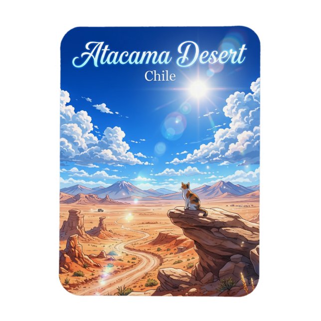 Íman Deserto de Atacama Chile (Vertical)