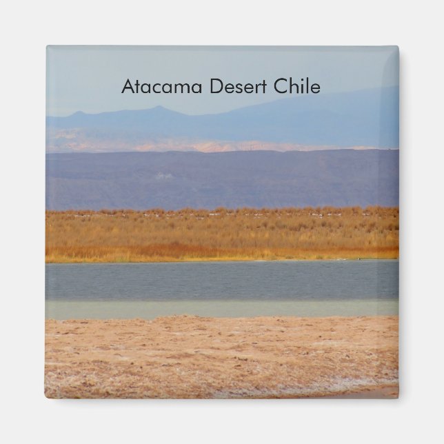 Íman Deserto de Atacama, ímã do Chile (Frente)