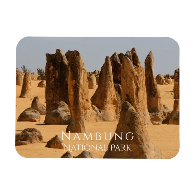 Íman Deserto de Pinnacle, Parque Nacional de Nambung (Horizontal)